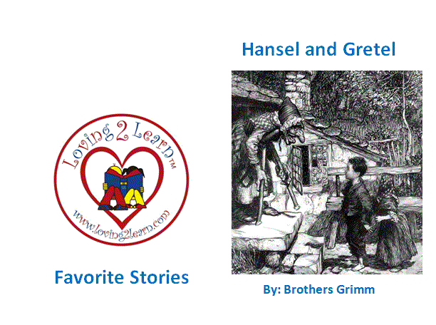 Childrens Favorite Stories Hansel And Gretel Printable Book Or Read